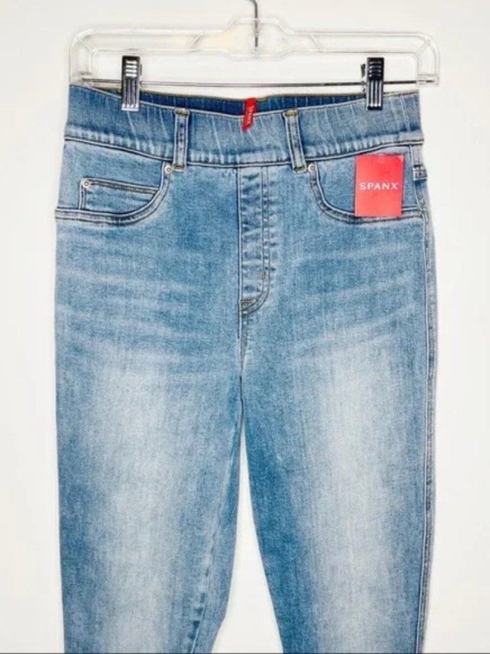 SPANX Skinny Jeans - High waisted -NWT - Light Blue- Size: SP